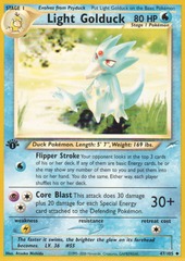 Light Golduck - 47/105 - Uncommon - 1st Edition
